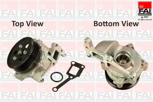 Water Pump, engine cooling (WP6633BH)