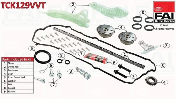 Timing Chain Kit (TCK129VVT)