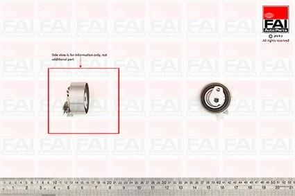 Tensioner Pulley, timing belt (T9514)