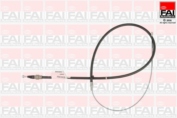 Cable Pull, parking brake (FBC0233)