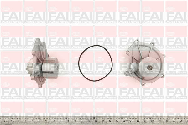 Water Pump, engine cooling (WP6404)