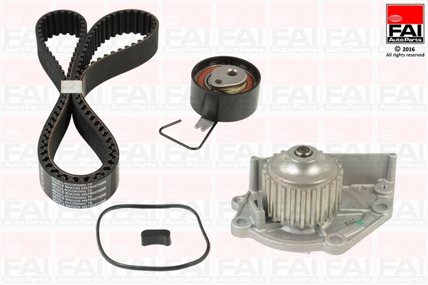 Water Pump & Timing Belt Kit (TBK155-2743)