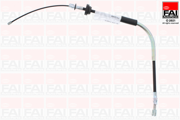Cable Pull, parking brake (FBC0389)