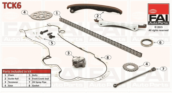Timing Chain Kit (TCK6)