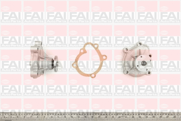 Water Pump, engine cooling (WP6206)