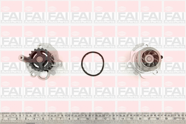 Water Pump, engine cooling (WP6306)