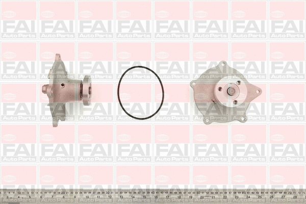 Water Pump, engine cooling (WP6163)