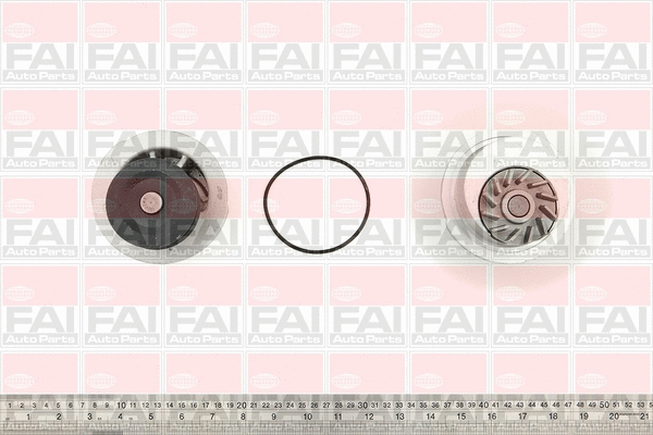 Water Pump, engine cooling (WP1350)