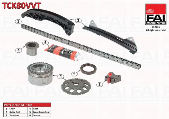 Timing Chain Kit (TCK80VVT)