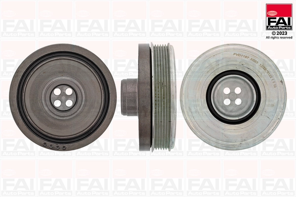 Belt Pulley, crankshaft (FVD1187)