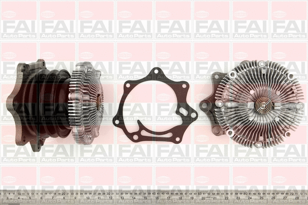 Water Pump, engine cooling (WP6314)
