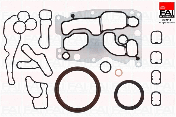 Gasket Kit, crankcase (CS1756)