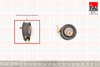 Tensioner Pulley, timing belt (T9339)