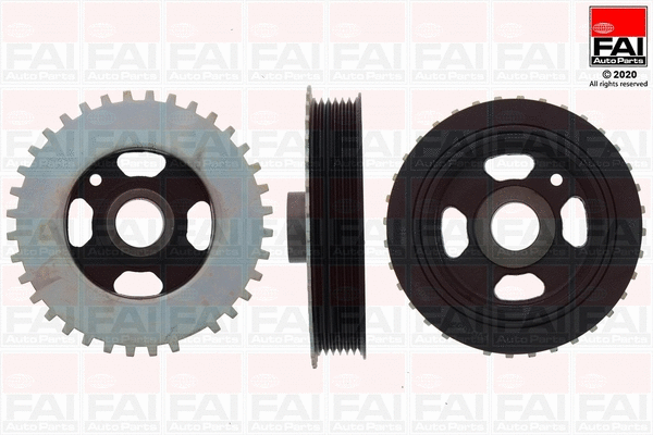 Belt Pulley, crankshaft (FVD1057)
