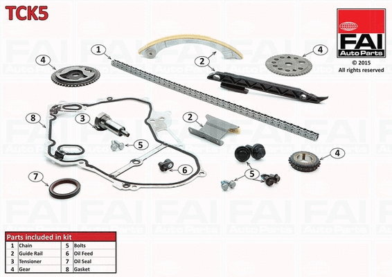 Timing Chain Kit (TCK5)