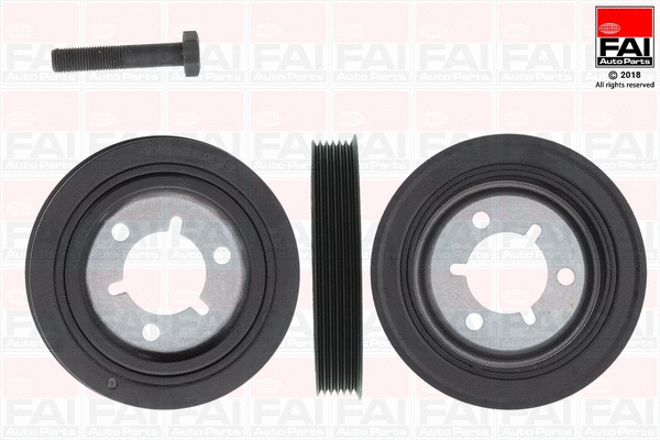 Belt Pulley Set, crankshaft (FVD1012K)