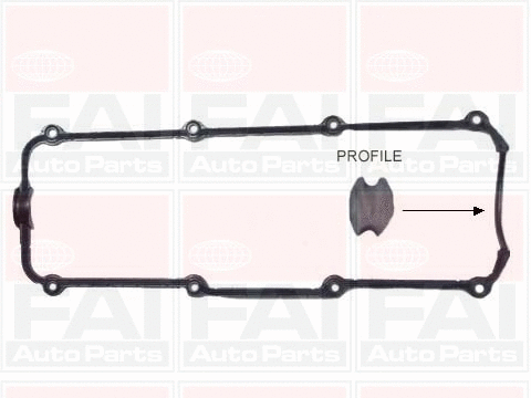 Gasket, cylinder head cover (RC1000S)