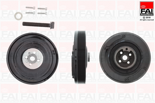 Belt Pulley Set, crankshaft (FVD1000K)