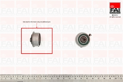 Tensioner Pulley, timing belt (T9404)
