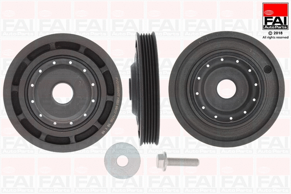 Belt Pulley Set, crankshaft (FVD1155K)