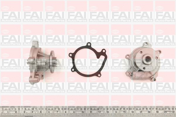 Water Pump, engine cooling (WP6263)