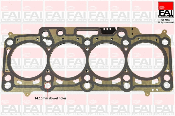 Gasket, cylinder head (HG1663B)