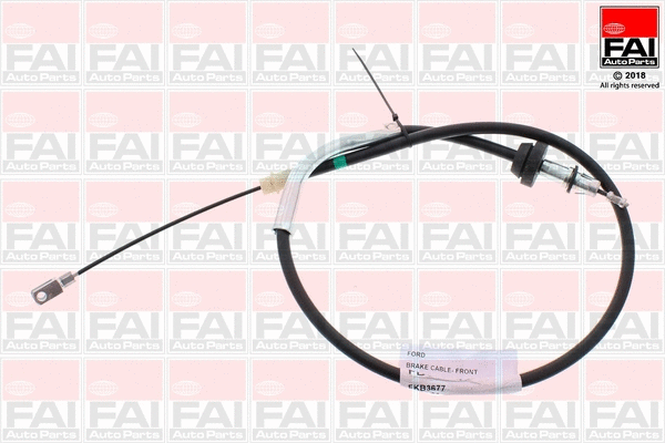Cable Pull, parking brake (FBC0384)