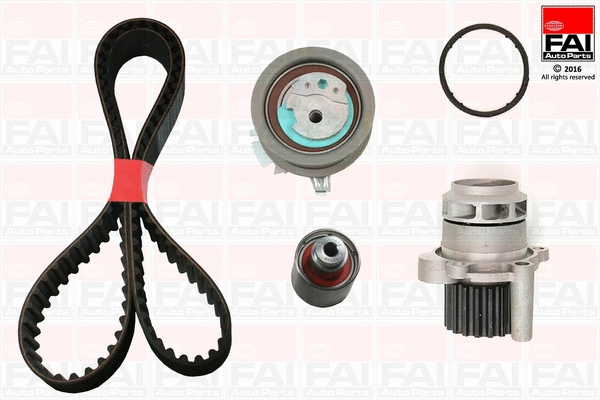 Water Pump & Timing Belt Kit (TBK345-6437)
