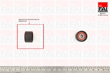 Deflection/Guide Pulley, timing belt (T9515)