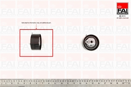 Tensioner Pulley, timing belt (T9369)