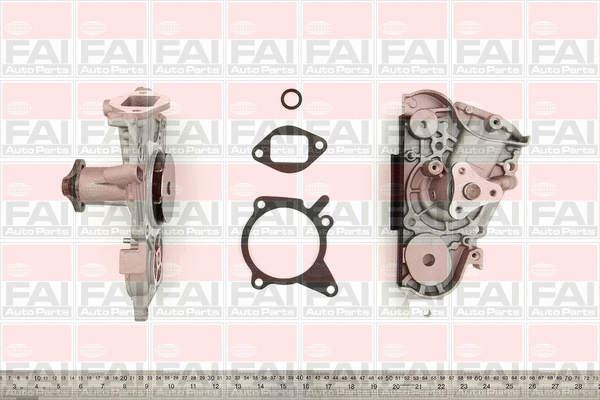 Water Pump, engine cooling (WP6302)