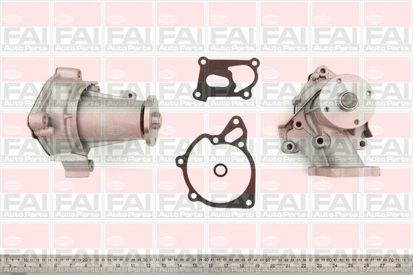 Water Pump, engine cooling (WP6202)