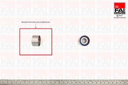 Tensioner Pulley, timing belt (T9278)