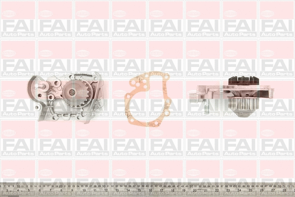 Water Pump, engine cooling (WP2660)