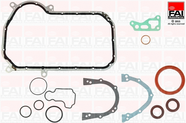 Gasket Kit, crankcase (CS750)