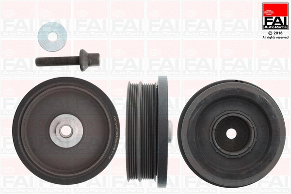 Belt Pulley Set, crankshaft (FVD1004K)
