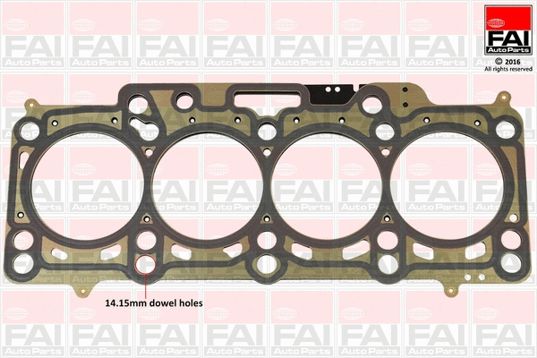 Gasket, cylinder head (HG1663A)