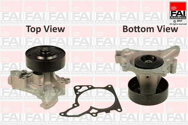 Water Pump, engine cooling (WP6655)