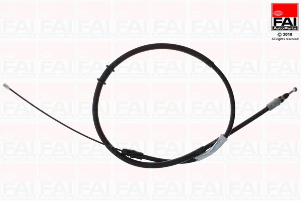 Cable Pull, parking brake (FBC0356)
