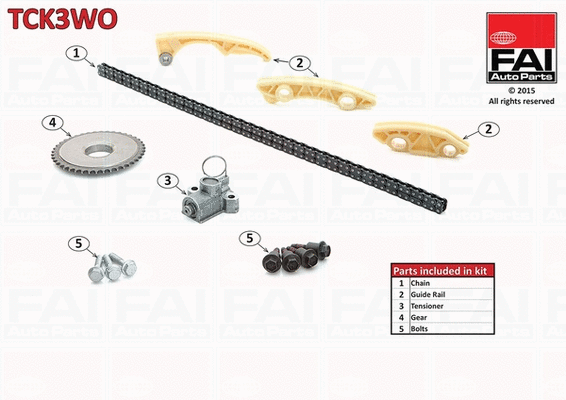 Timing Chain Kit (TCK3WO)