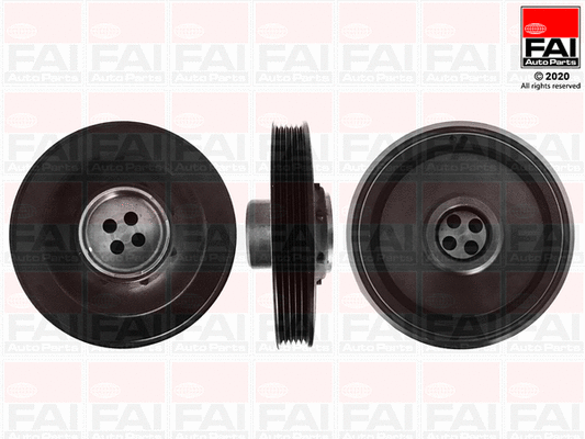 Belt Pulley, crankshaft (FVD1157)