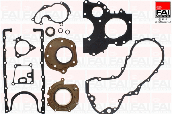 Gasket Kit, crankcase (CS1458)