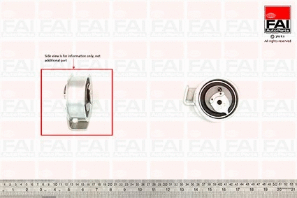 Tensioner Pulley, timing belt (T9774)
