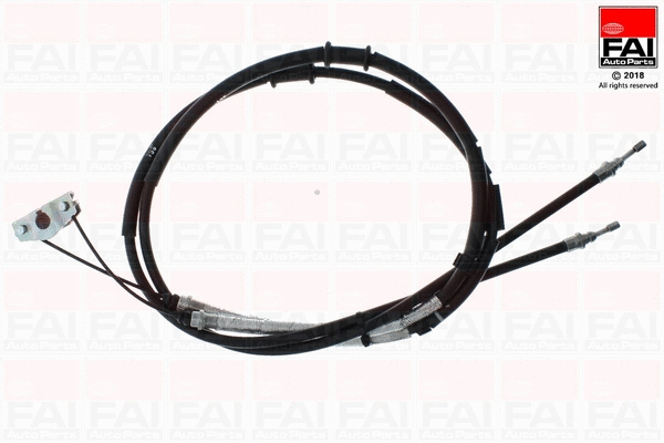 Cable Pull, parking brake (FBC0369)