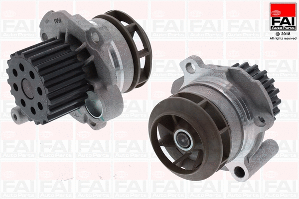Water Pump, engine cooling (WP6673)