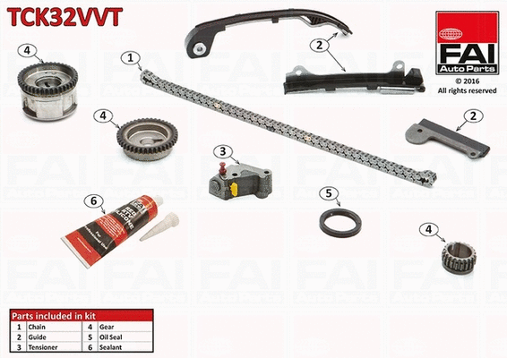 Timing Chain Kit (TCK32VVT)