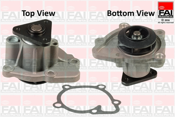Water Pump, engine cooling (WP6629)