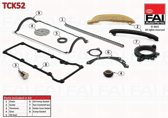Timing Chain Kit (TCK52)