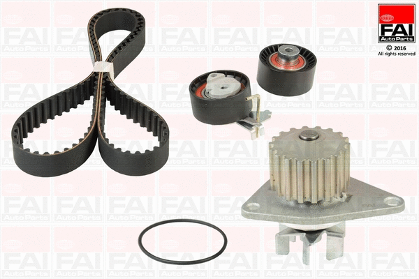 Water Pump & Timing Belt Kit (TBK343-6416)
