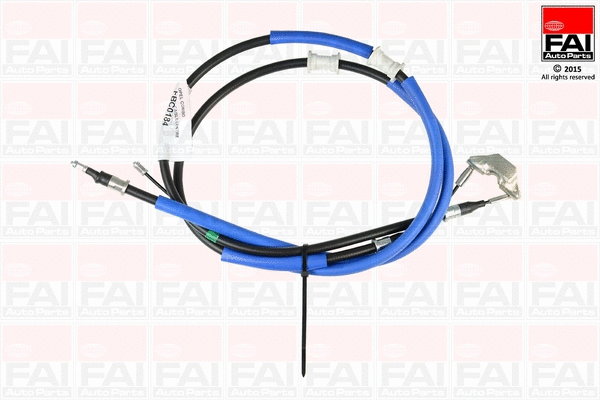 Cable Pull, parking brake (FBC0184)